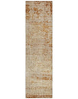 LOOMLAN Rugs Sylvaine Orange Washable Indoor-Outdoor Rug
