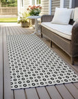 LOOMLAN Rugs Symara Ivory Washable Indoor-Outdoor Rug