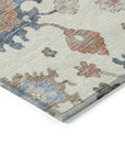 LOOMLAN Rugs Talitha Ivory Washable Indoor-Outdoor Rug