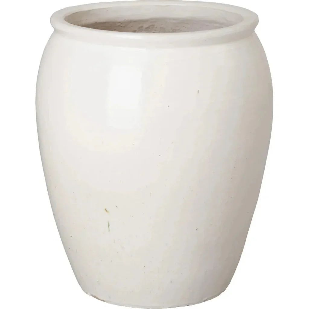 Emissary Tall Round Ceramic Planter