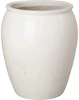 Emissary Tall Round Ceramic Planter