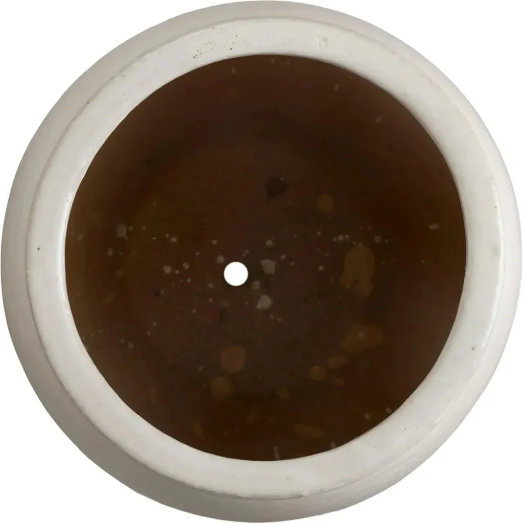 Emissary Tall Round Ceramic Planter