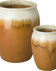 Emissary Tall Round Ceramic Planter