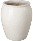 Emissary Tall Round Ceramic Planter