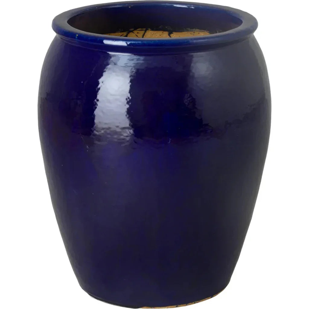 Emissary Tall Round Ceramic Planter