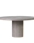 Tama Concrete Round Patio Dining Table - LOOMLAN - Seasonal Living - Outdoor Dining Tables