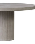 Tama Concrete Round Patio Dining Table - LOOMLAN - Seasonal Living - Outdoor Dining Tables