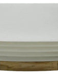 Tambor Resin Patio Coffee Table - LOOMLAN - Artesia - Outdoor Coffee Tables