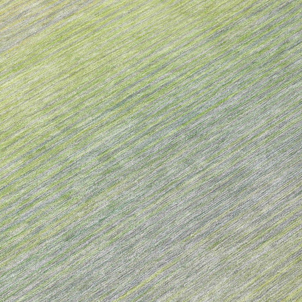 LOOMLAN Rugs Tanoura Green Washable Indoor-Outdoor Rug