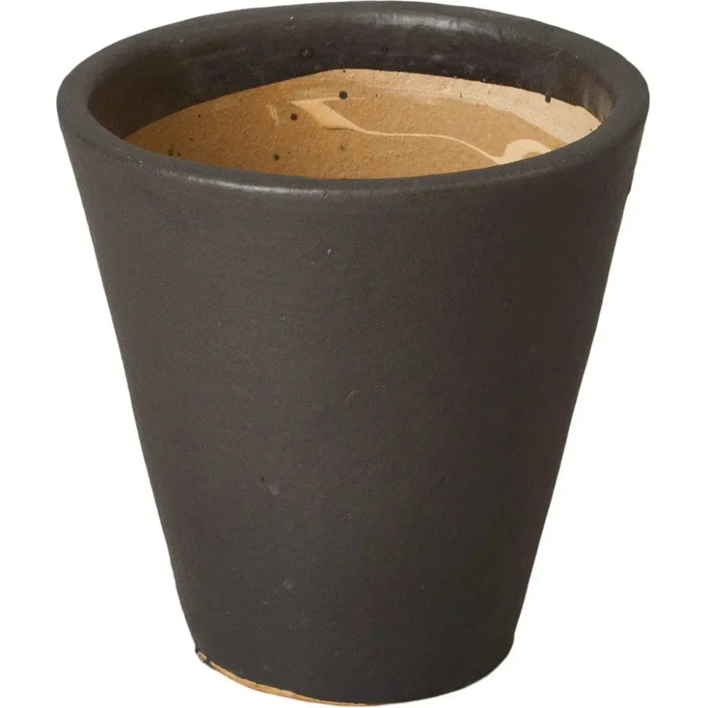 Emissary Tapered Round Ceramic Planter