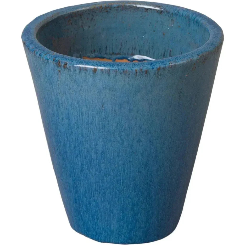 Emissary Tapered Round Ceramic Planter