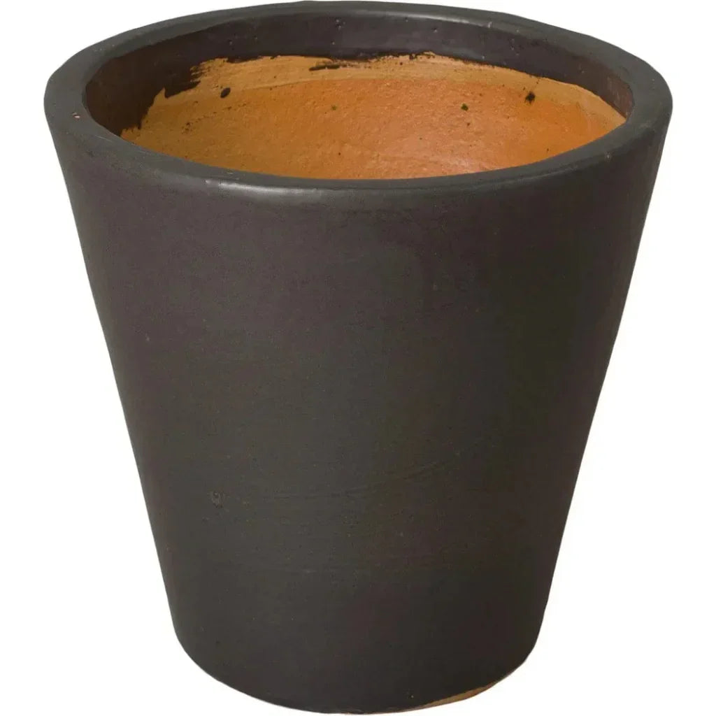 Emissary Tapered Round Ceramic Planter