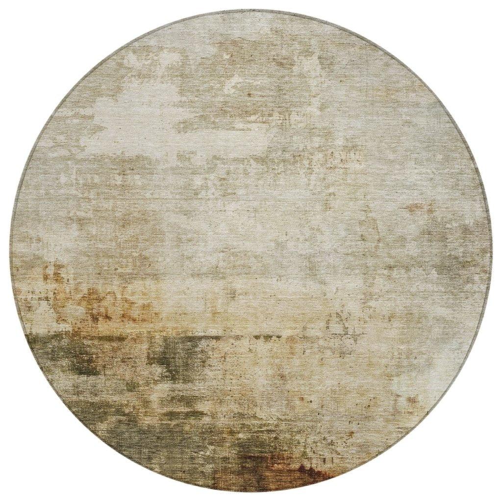 LOOMLAN Rugs Tekstura Ivory Washable Indoor-Outdoor Rug