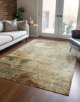 LOOMLAN Rugs Tekstura Ivory Washable Indoor-Outdoor Rug