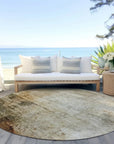 LOOMLAN Rugs Tekstura Ivory Washable Indoor-Outdoor Rug
