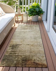 LOOMLAN Rugs Tekstura Ivory Washable Indoor-Outdoor Rug
