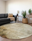 LOOMLAN Rugs Tekstura Ivory Washable Indoor-Outdoor Rug