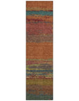 LOOMLAN Rugs Temira Orange Washable Indoor-Outdoor Rug