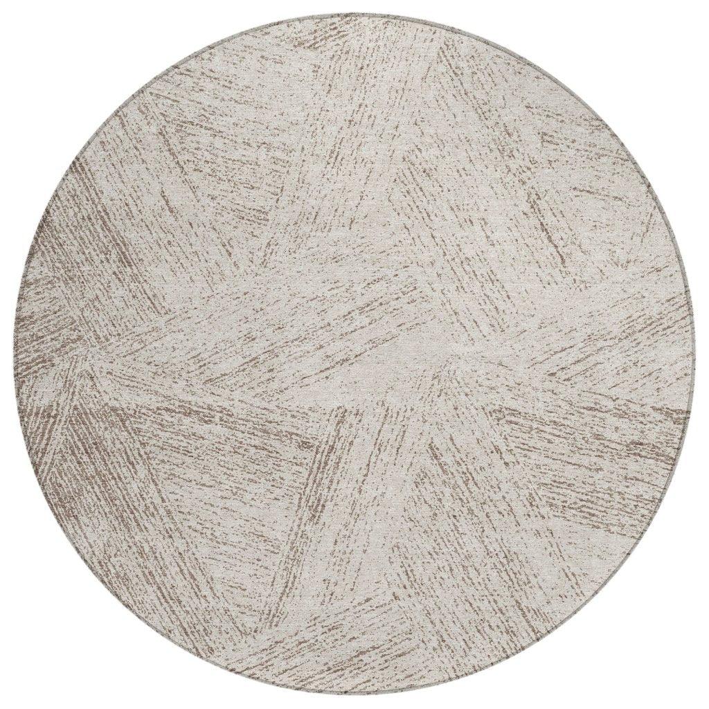 LOOMLAN Rugs Terra Brown Washable Indoor-Outdoor Rug