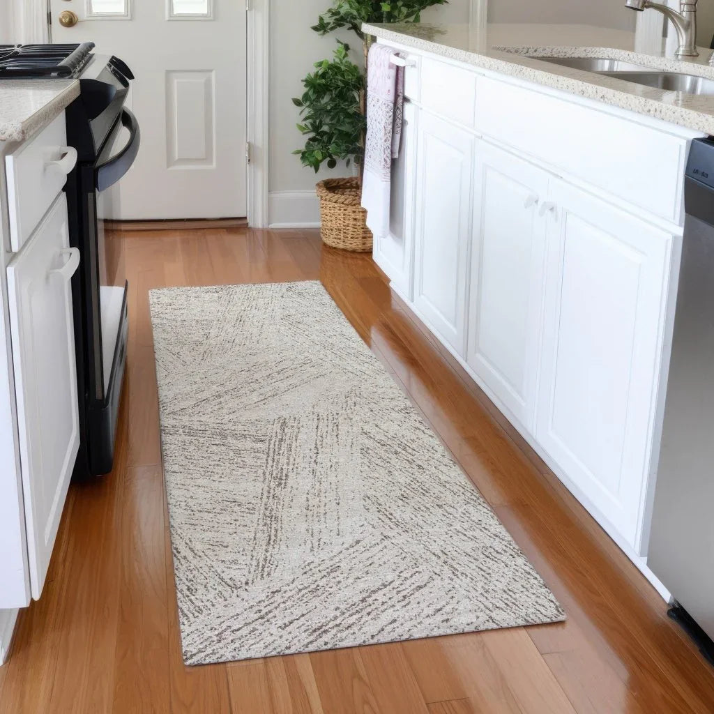 LOOMLAN Rugs Terra Brown Washable Indoor-Outdoor Rug
