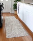 LOOMLAN Rugs Terra Brown Washable Indoor-Outdoor Rug
