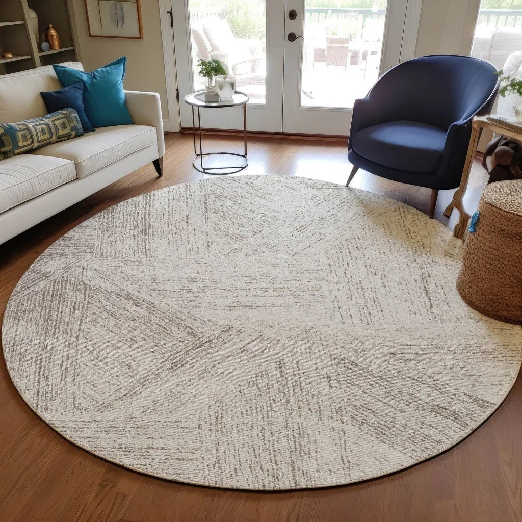 LOOMLAN Rugs Terra Brown Washable Indoor-Outdoor Rug