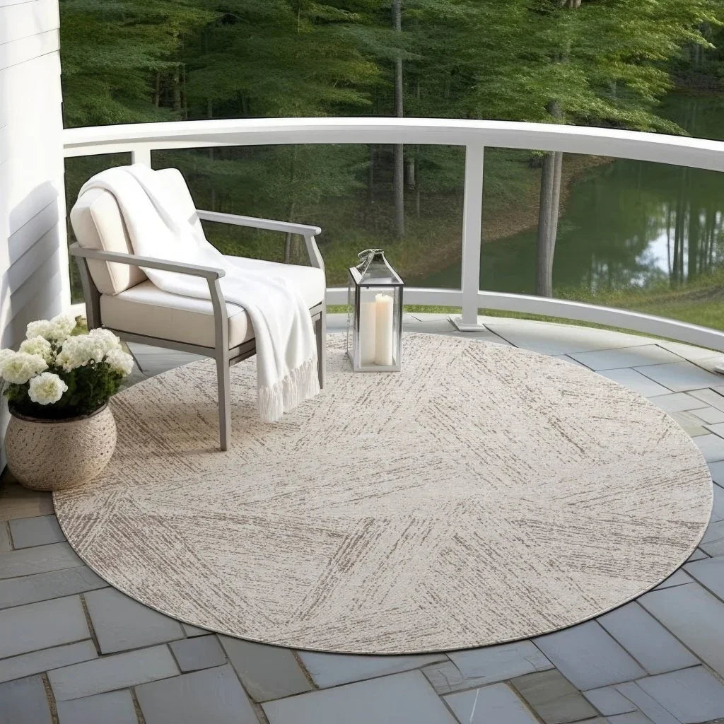 LOOMLAN Rugs Terra Brown Washable Indoor-Outdoor Rug