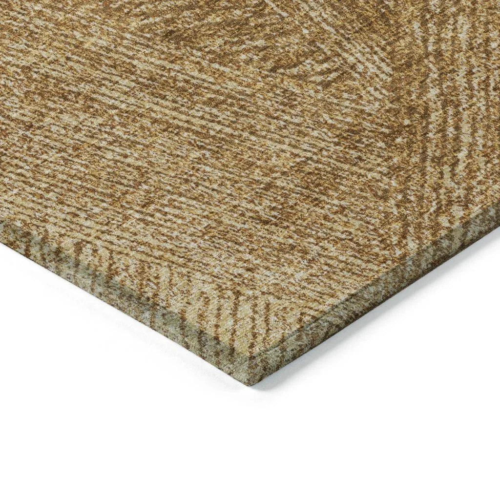 LOOMLAN Rugs Terra Gold Washable Indoor-Outdoor Rug