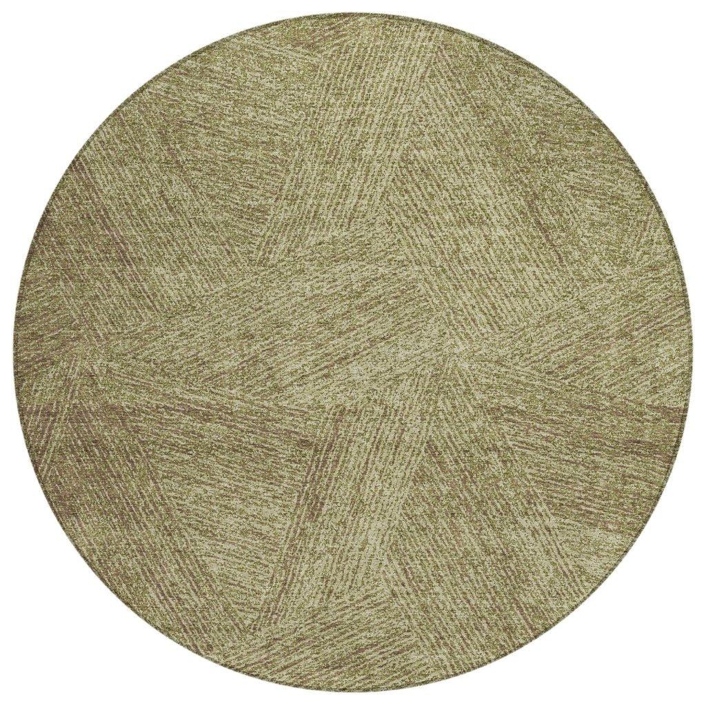 LOOMLAN Rugs Terra Green Washable Indoor-Outdoor Rug