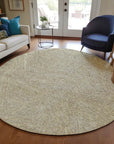 LOOMLAN Rugs Terra Ivory Washable Indoor-Outdoor Rug