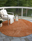 LOOMLAN Rugs Terra Orange Washable Indoor-Outdoor Rug