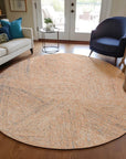 LOOMLAN Rugs Terra Peach Washable Indoor-Outdoor Rug