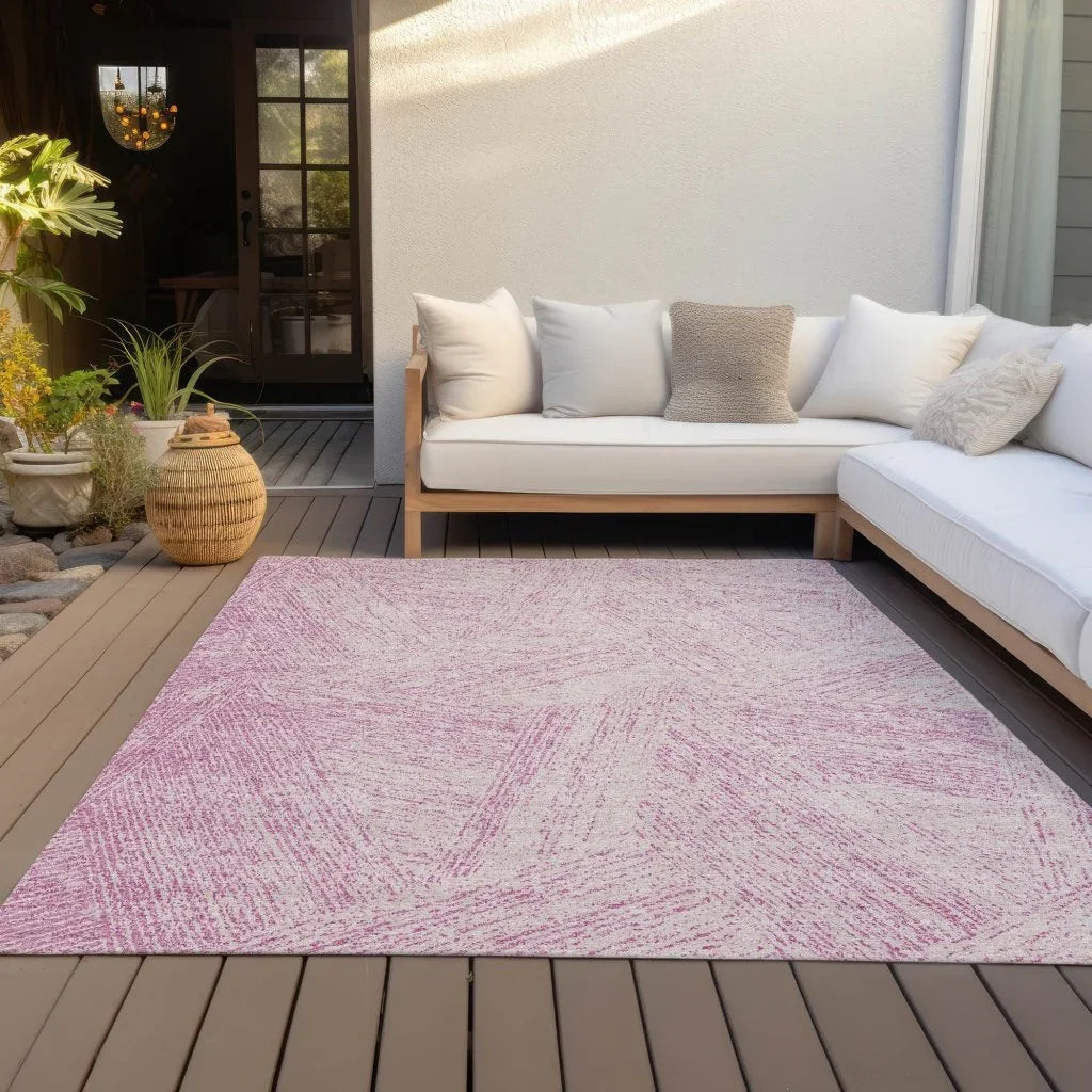 Terra Pink Washable Indoor - Outdoor Rug - LOOMLAN - LOOMLAN Rugs - Outdoor Rugs