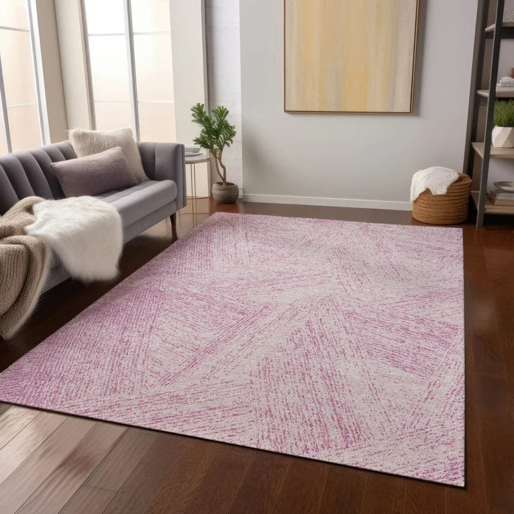 Terra Pink Washable Indoor - Outdoor Rug - LOOMLAN - LOOMLAN Rugs - Outdoor Rugs