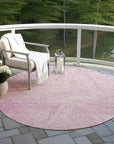 Terra Pink Washable Indoor - Outdoor Rug - LOOMLAN - LOOMLAN Rugs - Outdoor Rugs
