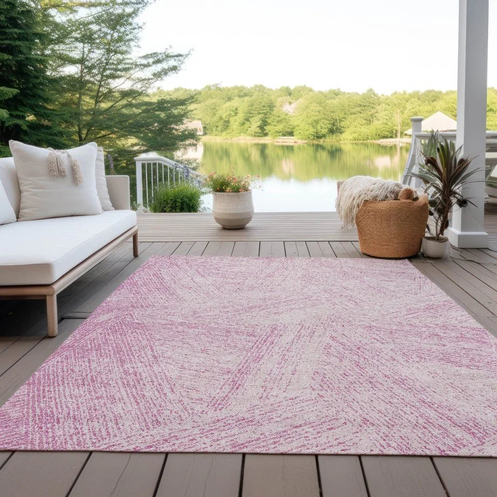Terra Pink Washable Indoor - Outdoor Rug - LOOMLAN - LOOMLAN Rugs - Outdoor Rugs