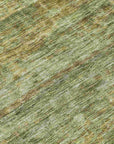 LOOMLAN Rugs Terrae Green Washable Indoor-Outdoor Rug