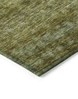 LOOMLAN Rugs Terrae Green Washable Indoor-Outdoor Rug
