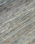 LOOMLAN Rugs Teya Gray Washable Indoor-Outdoor Rug