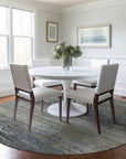 LOOMLAN Rugs Teya Gray Washable Indoor-Outdoor Rug