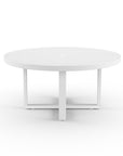 Newport Aluminum Round Outdoor Dining Table