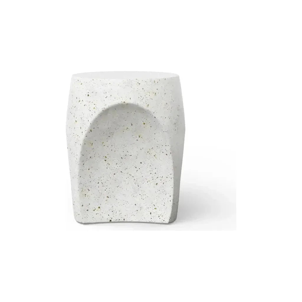 Thalia Concrete Made Outdoor Stool - LOOMLAN - Urbia - Garden Stools