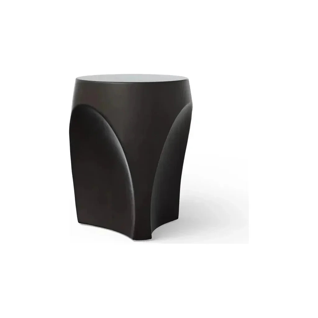 Thalia Concrete Made Outdoor Stool - LOOMLAN - Urbia - Garden Stools