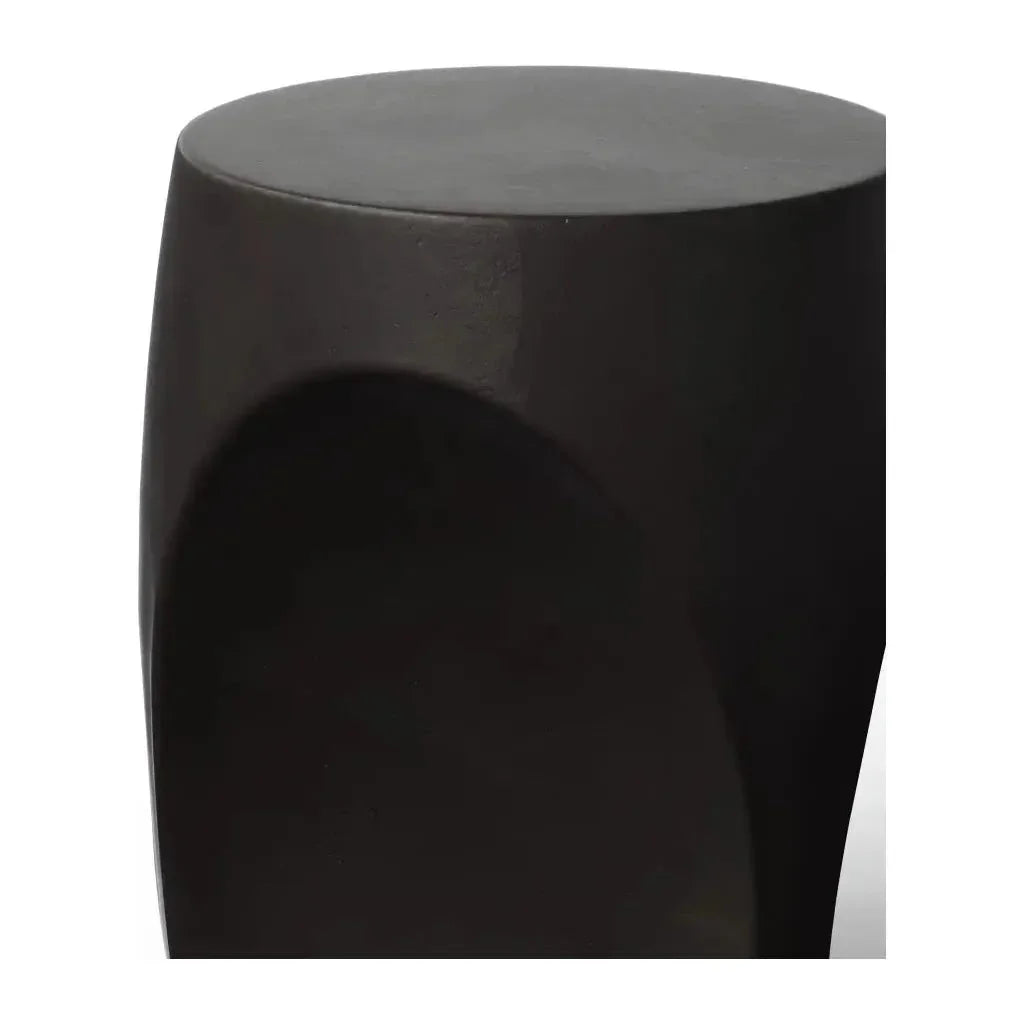 Thalia Concrete Made Outdoor Stool - LOOMLAN - Urbia - Garden Stools