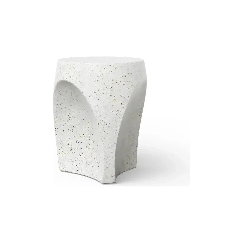 Thalia Concrete Made Outdoor Stool - LOOMLAN - Urbia - Garden Stools