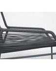 Seasonal Living The Dane Dining Arm Chair 2PC Dark Gray Patio Dining