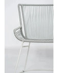 Seasonal Living The Dane Dining Arm Chair 2PC Grey Patio Dining Chairs