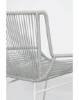 Seasonal Living The Dane Dining Arm Chair 2PC Grey Patio Dining Chairs