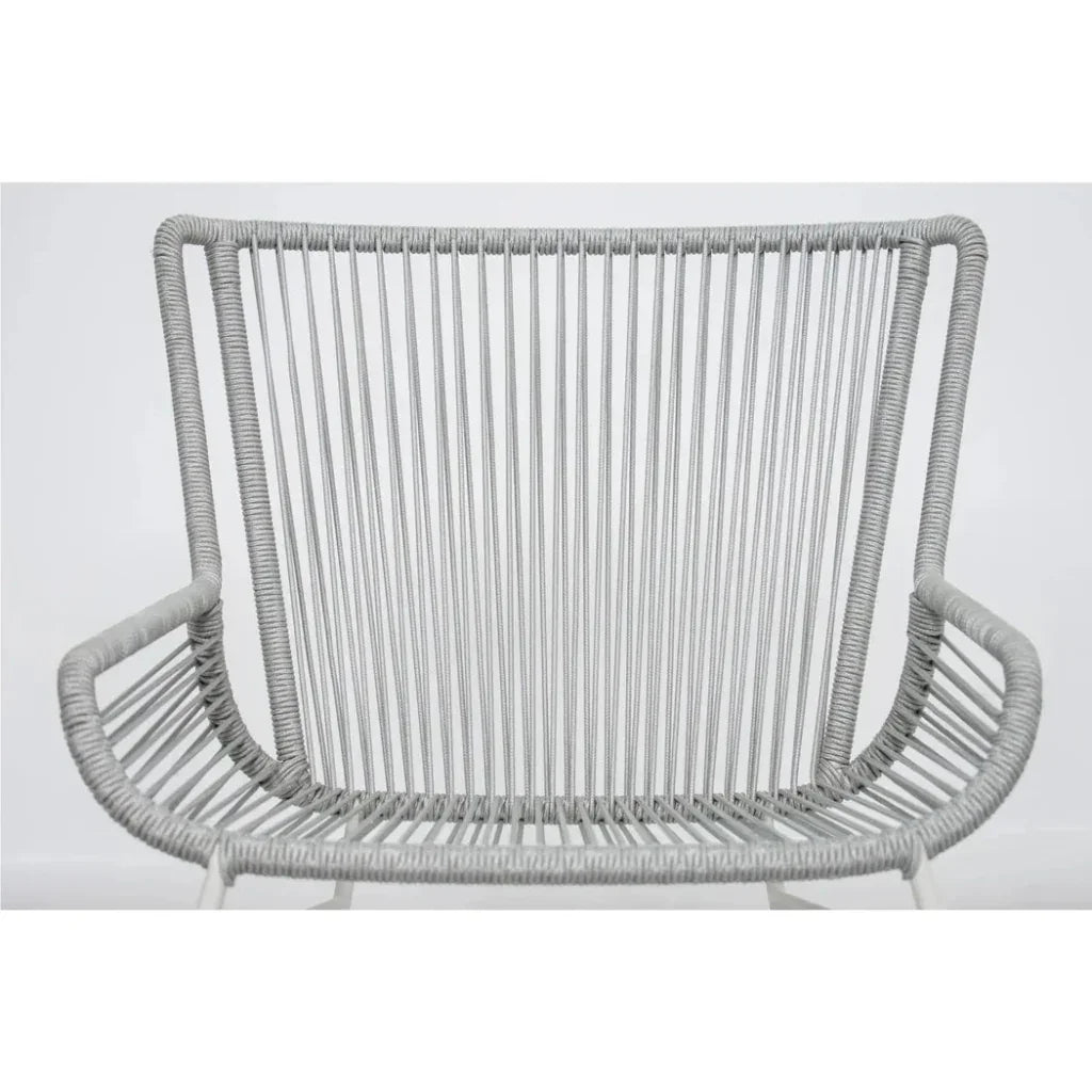 The Dane Dining Counter Stool 2PC Grey Patio Dining - LOOMLAN - Seasonal Living - Outdoor Dining Chairs