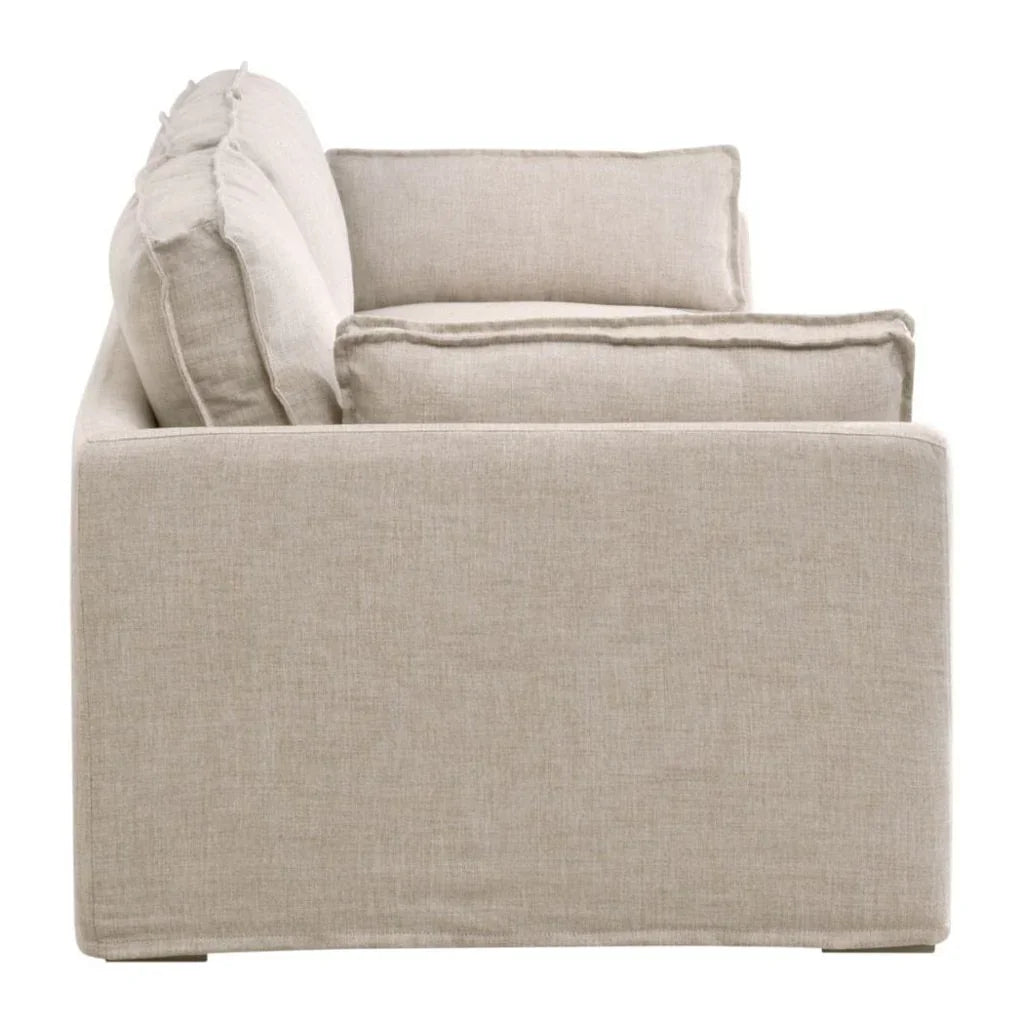 Essentials For Living Thea Taper Performance Fabric Slipcover Outdoor Sofa